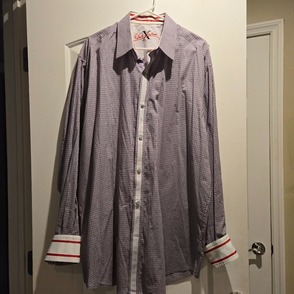 ROBERT GRAHAM MENS DRESS SHIRT